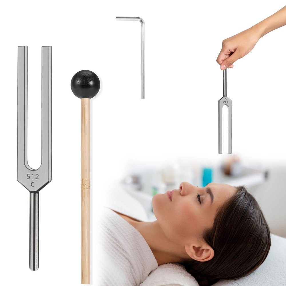 Propelify 128 hz Healing Instrument, Aranovia 128 hz - Healing Tuning Fork, Perfect for Chakra Healing, Sound Therapy, and Meditation  Ideal Gift Choice