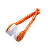 1pcs Portable Multifunctional Glasses Cleaning Rub Eyeglass Sunglasses Spectacles Microfiber Cleaning Brushes Wiping Tools(Orange) view 1
