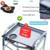 BAGSFY Walker Tray for Folding Walkers with Cup Holder Hard Tray Table for Seniors,Easy Install, Universal Fit Walker Accessory for Meals, Drinks, Reading, Laptop view 3