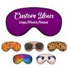 1-200 Pcs Sleep Eye Mask, Custom Eye Cover with Logo Text Photo, Personalized Soft Blindfold for Sleeping, Travel, Work, Naps, Blocks Light, MediumPurple view 1