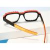 mincl Square Rhinestone Reading Glasses Diamond Reading Glasses for Women Stylish bling Magnifying Blue Light Blocking Readers (orange, 1.0, x) view 3