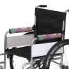LedBack Chair Arm Rest Pads Office Chair Armrest Cover Colorful Abstract Flower Wheelchair Accessory 2 Piece Wheelchairs Armrest Cushion Pad with Hook and Loop Fasteners view 1