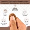 Anaya Agate Aragonite Worry Stones Certified Crystal Thumb Worry Stone for Anguish, Relaxing and Soothing Balance Stones for Meditation, Stress Relief Crystals and Healing Stones for Men, Women view 4