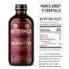 Bittermilk Bourbon Barrel Aged Manhattan Mix - All Natural Handcrafted Cocktail Mixer - Manhattan Cocktail Mix - Just Add Whiskey, Makes 17 Cocktails view 2
