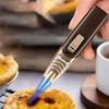 HUZHUAN Fireblaze Electric Lighter Fire Blaze Lighter Powerful Adjustable Blue Flame Butane Torch Lighter Waterproof and Windproof Fireblaze Lighter Blaze Flame Lighters(2pack a) view 2