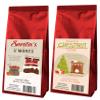 Coffee Masters Christmas Coffee Sampler -Santa's S'mores and Toasted Chestnut Creme 12 oz Ground Coffee view 1