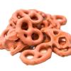 Strawberry Yogurt Coated Pretzels - 1 lb of Fresh Gourmet Sweet Creamy Covered Dipped Pretzels in Resealable Bag to Ensure Freshness view 1