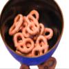 Strawberry Yogurt Coated Pretzels - 1 lb of Fresh Gourmet Sweet Creamy Covered Dipped Pretzels in Resealable Bag to Ensure Freshness view 4