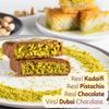CARIANS Dubai Chocolate Bar with Pistachio and Kunafa, 2 Pack Dubai Chocolates Bar, Luxury Chocolates with Crispy Kunafa, Great for Gift Giving, Valentine's Day, 6.35 oz view 4