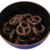 Dark Chocolate Coated Pretzels - 1 lb of Fresh Gourmet Covered Dipped Pretzels in Resealable Bag to Ensure Freshness view 4