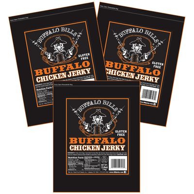 Buffalo Bills Buffalo Chicken Jerky 2.6oz Packs (3 packs of chicken jerky)