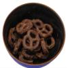 Milk Chocolate Coated Pretzels - 1 lb of Fresh Gourmet Covered Dipped Pretzels in Resealable Bag to Ensure Freshness view 3