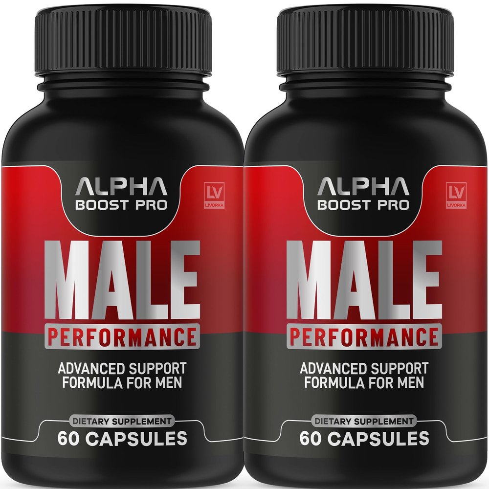 (2 Pack) Alpha Boost Pro Capsules, Alpha Boost Pro Official Advanced Formula, AlphaBoost Pro All Natural Pills, Alfa Boost Pro for Overall Health, Alpha Boost Pro Reviews, 120 Capsules for 2 Months