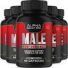 (5 Pack) Alpha Boost Pro Capsules, Alpha Boost Pro Official Advanced Formula, AlphaBoost Pro All Natural Pills, Alfa Boost Pro for Overall Health, Alpha Boost Pro Reviews, 300 Capsules for 5 Months view 1