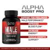 (5 Pack) Alpha Boost Pro Capsules, Alpha Boost Pro Official Advanced Formula, AlphaBoost Pro All Natural Pills, Alfa Boost Pro for Overall Health, Alpha Boost Pro Reviews, 300 Capsules for 5 Months view 3