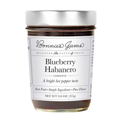 Bonnies Jams, Blueberry Habanero Pepper, 9.0 Ounce