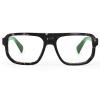 Dollger Men's and Women's Retro Aviator Anti Blue Light Glasses - Stylish Black Frames Blocking Blue Lights view 2