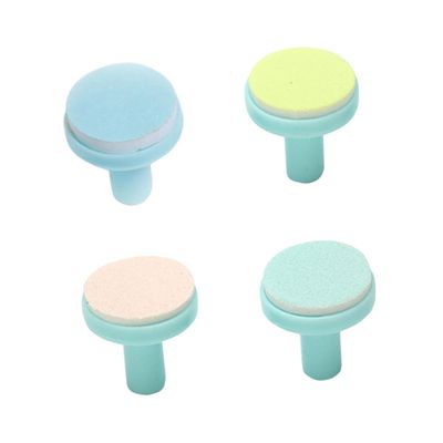 BIUDECO Ergonomic Design Nail File Replacement Pads 4pcs Grinders for Baby Nail Trimmer Prevent Injury