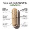 Alpha Tribe Multivitamin for Men with Seamoss Black Seed Oil Ashwagandha Burdock Root, Turmeric Bladderwrack, Vitamin C, Elderberry, Manuka, Yellow Dock | Daily Men's Vitamins and Minerals Supplement view 4