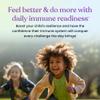 Immune Ready Kids Multivitamin Gummies  Mixed Berry Flavor  Sugar-Free Daily Kids Immune Support with Beta Glucan, Elderberry, Vitamin C, D3 & Zinc  Vegan, Non-GMO  60 Gummies view 3