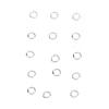 300pcs 1.4mm Eyeglass Screw Gaskets Alloy High Hardness Eyeglass Frames Screws Washers for Repairing (12 Spring Shim 1.4mm) view 3