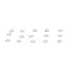 300pcs 1.4mm Eyeglass Screw Gaskets Alloy High Hardness Eyeglass Frames Screws Washers for Repairing (12 Spring Shim 1.4mm) view 4