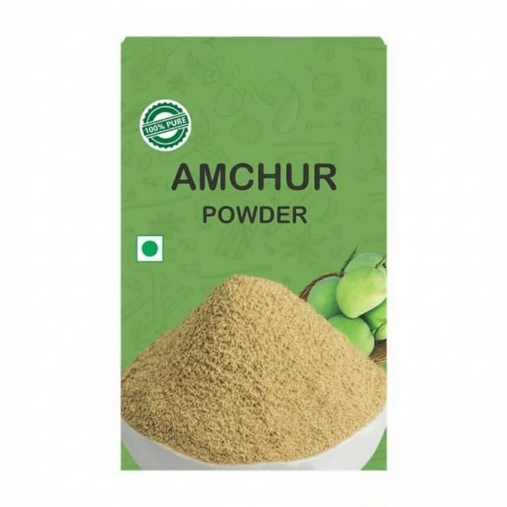 Amchur (Dry Mango) Powder For Healthy Delicious & Flavorful Cooking | Hygienically Packed | Easy to Cook | Ready to Cook Preservative Free - 50 gm