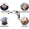 AWAYDD Chiropractic Adjusting Tool Electric Spine Massager Adjusting Corrector Gun,Spine Chiropractic Correction Tool Lower Cervical Spine Thoracic Lumbar 10 Massage Heads(Silver) view 2