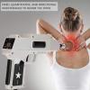 AWAYDD Chiropractic Adjusting Tool Electric Spine Massager Adjusting Corrector Gun,Spine Chiropractic Correction Tool Lower Cervical Spine Thoracic Lumbar 10 Massage Heads(Silver) view 4