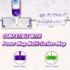 24 Count Disposable Power Mop Refills Compatible with Swiffer Power Mop, Powermop Pads for Multi-Surface Refills Pads for Floor Cleaning, Unscented view 2