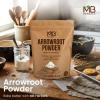 MB Herbals Arrowroot Flour Powder, 8 oz / 227g Gluten Free Natural Thickener for Soups, Sauces, Curries | No Preservatives view 3