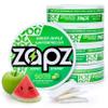 ZAPZ Caffeine Pouches, Green Apple Watermelon, 5 Cans x 20 Count, Energy Pouches with 50mg Caffeine, Nootropic Focus Support, Niacin, L-Theanine, L-Tyrosine, Sugar Free, No Coffee Grinds view 1