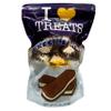 I LOVE TREATS Freeze Dried Ice Cream Sandwiches Bite Size 5 oz Crispy Crunchy Vanilla Ice Cream Chocolate Cookie view 1