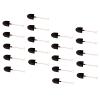 20 PCS Black Shovel Spoons Dessert Mini Pudding Spoons Plastic Shovel Spoons Disposable Tiny Shovel Spoon for Ice Cream Yogurt view 1