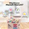 Monch Monch Prebiotic Fiber Powder Unflavored, Calorie Absorbing Soluble Fiber Supplement, Supports Healthy Gut, Digestion, and Blood Sugar, Konjac Gum, Vegan, Sugar-Free, 28 Ct view 3