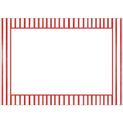 Pinstripes Self-Adhesive Labels - 12 Per Package