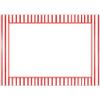 Pinstripes Self-Adhesive Labels - 12 Per Package view 1