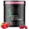 RAW Thuper Thavage Pre Workout Powder - High-Stim Preworkout with Creatine, Beta Alanine, L-Citrulline & Caffeine - Chris Bumstead Gym & Fitness Supplement for Men & Women - Cherry Berry view 1