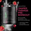 RAW Thuper Thavage Pre Workout Powder - High-Stim Preworkout with Creatine, Beta Alanine, L-Citrulline & Caffeine - Chris Bumstead Gym & Fitness Supplement for Men & Women - Cherry Berry view 2