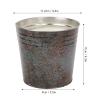2 Pcs Large 3 Wicks Bucket Citronella Candle for Outdoor Camping Citronella Aromatherapy Candle, Small Galvanized Bucket with Handles for Home Decor view 2