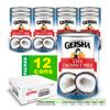 GEISHA LITE Coconut milk 13.5 FL OZ. (Pack of 12), LITE 5-7% fat | Low Calories - No Trans Fat - No Sugar Added Gluten Free - Dairy Alternative Coffee Creamer - Made in Thailand view 4