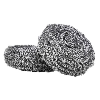 WHAMVOX 2pcs Stainless Steel Scrubbers Kitchen Cleaning Ball Spiral Scrubbers for Dishware