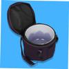 Hoement Chakra Bowl Carrying Case Portable Sound Bowl Storage Case Crystal Bowl Container Zipper Closure view 2