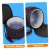Hoement Chakra Bowl Carrying Case Portable Sound Bowl Storage Case Crystal Bowl Container Zipper Closure view 3
