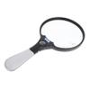 TOBBOMEY Handheld Magnifier with Led Light for Seniors Lightweight and Portable Reading Tool for Crafts Jewelry and Low Use view 1