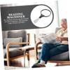 TOBBOMEY Handheld Magnifier with Led Light for Seniors Lightweight and Portable Reading Tool for Crafts Jewelry and Low Use view 3