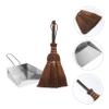 TOBBOMEY 1set Multi-Function Household Dustpan and Whisk Broom Cleaning Tools for Pet Litter and Home Use Ergonomic Design Easy to Comfortable Grip view 3