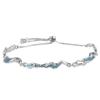 Adjustable bracelet irregular blue wave bracelet jewelry view 1