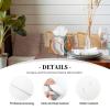 Elegant Square Leather Tissue Box Cover - Stylish & Waterproof Abstract Marble Stone Printed Tissue Box for Table Decor view 3