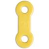 10 Pack: Replacement Straps for Anti-Snoring Appliance, 100% Latex Free Straps, EMA Compatible Straps (Yellow (Medium), 21mm) view 1